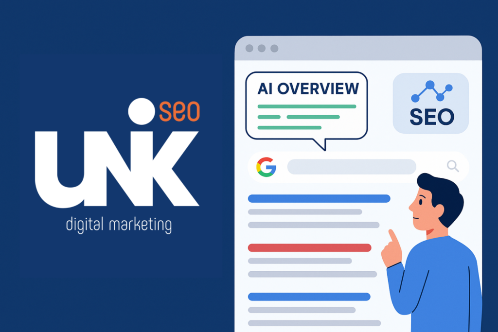 Explicação do impacto da visão geral da IA do Google no SEO – UniK SEO